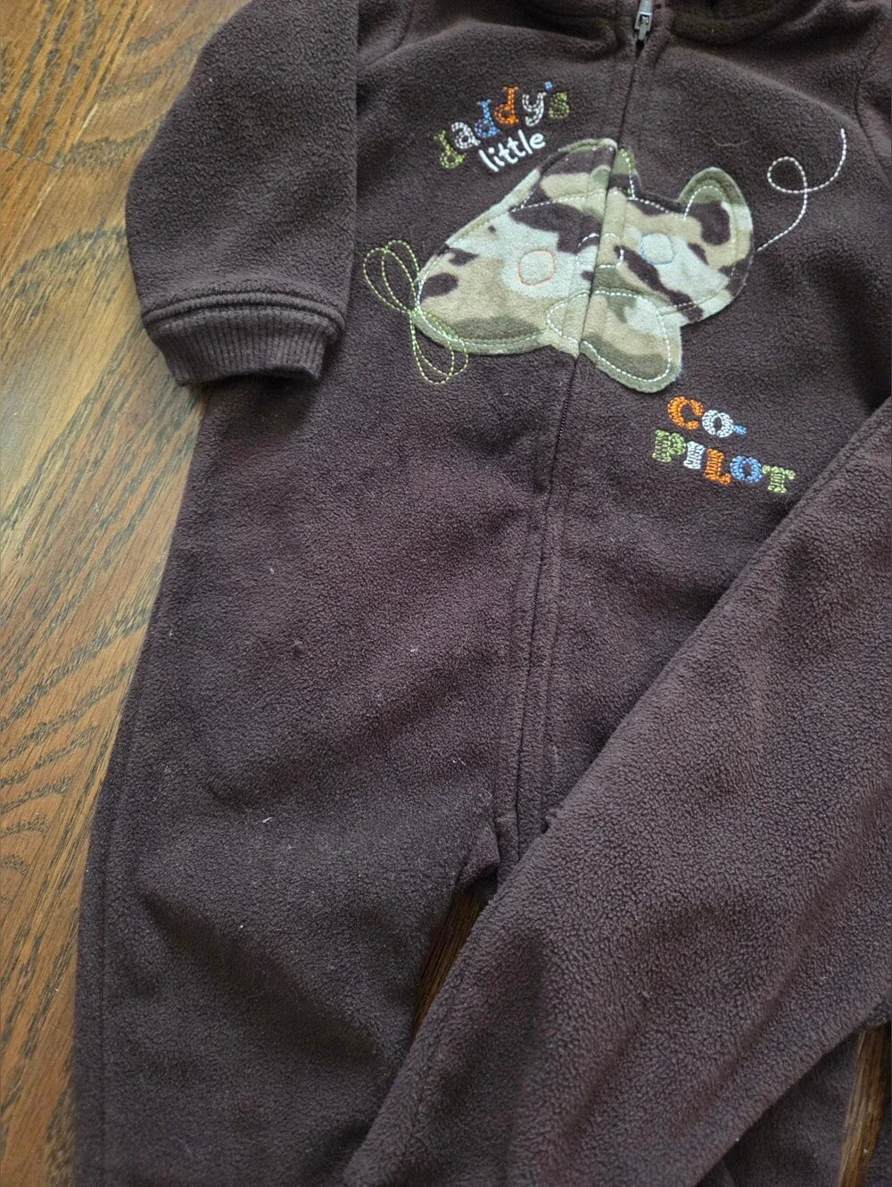 Twins! Jumping Beans Boys 6/9M Fleece Rompers